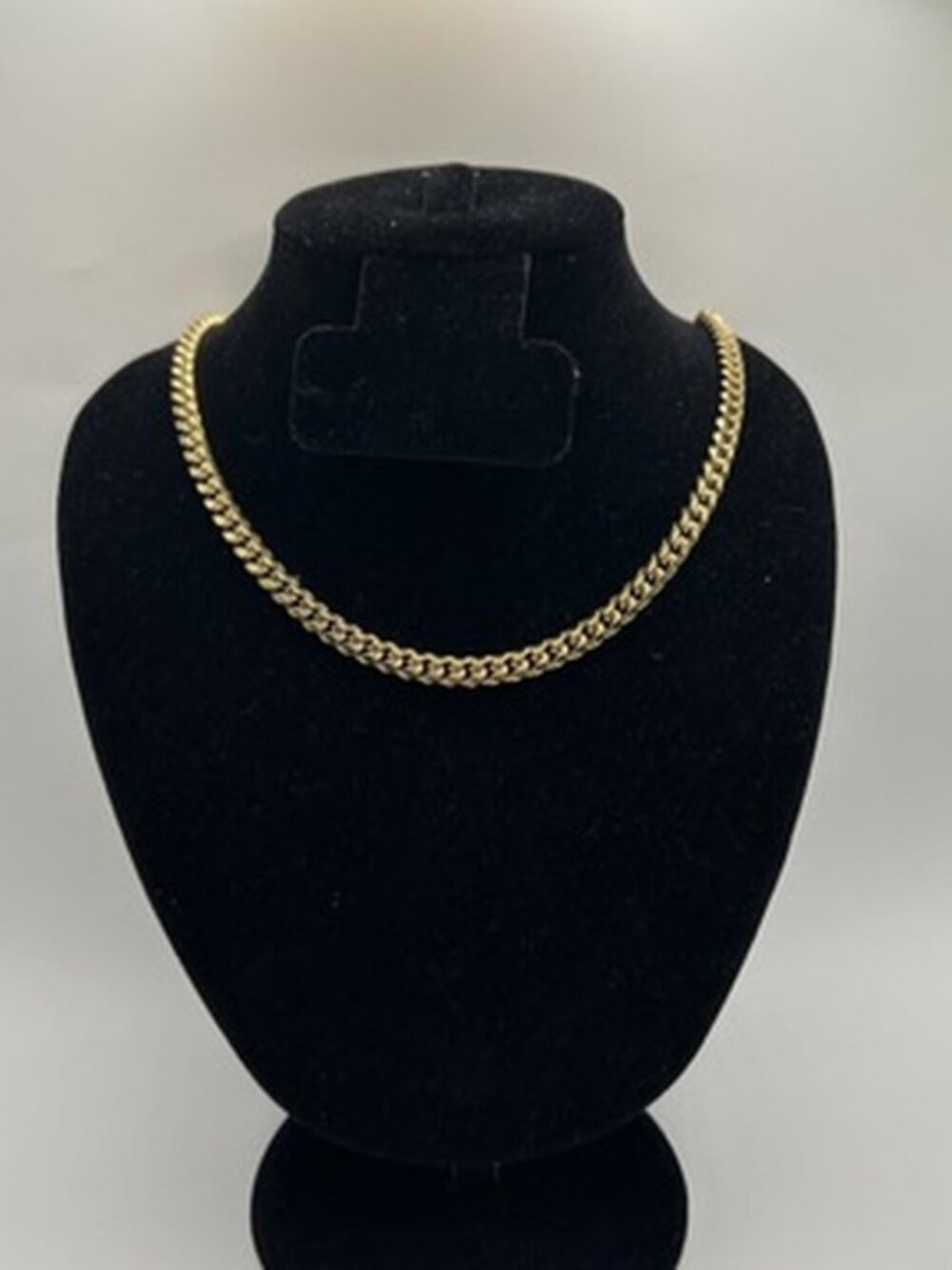 Real Gold Cuban Chain Plated Stainless Steel 6mm 20 Inch Solid Waterproof Mens